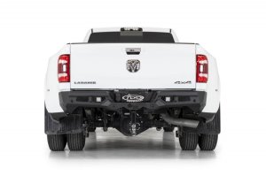 Ram 3500 Rear Bumper - Addictive Desert Designs - Bomber HD - Hammer Black with Satin Black panels - `19-`20 Ram 3500 Rear Bumper - Addictive Desert Designs - Bomber HD - Hammer Black with Satin Black panels - `19-`20